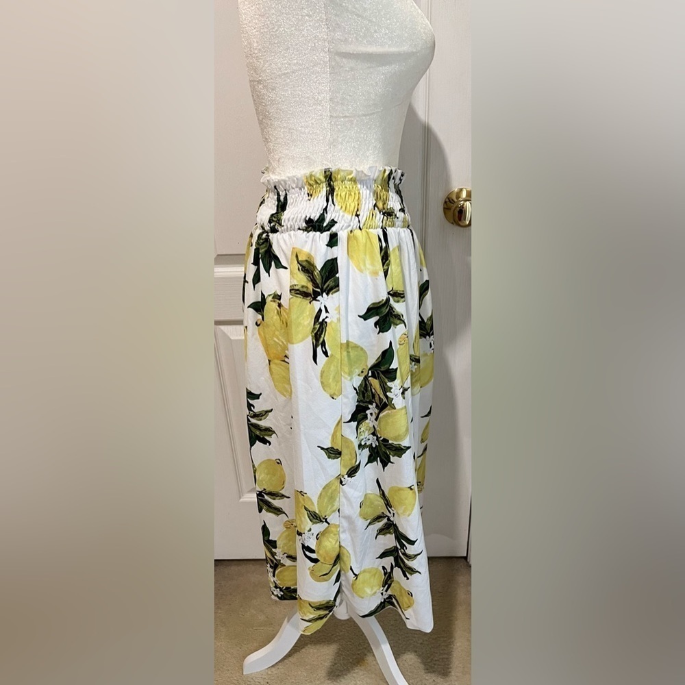Lemon print skirt - medium - Picture 3 of 4